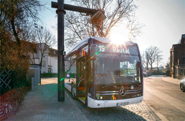 Monitoring the charging stations of the e-bus fleet of the city of Jena